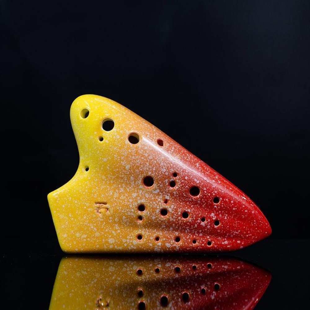 Musical Instrument Gif - Ocarinas السيراميك المهنية للأطفال ، مفتاح
