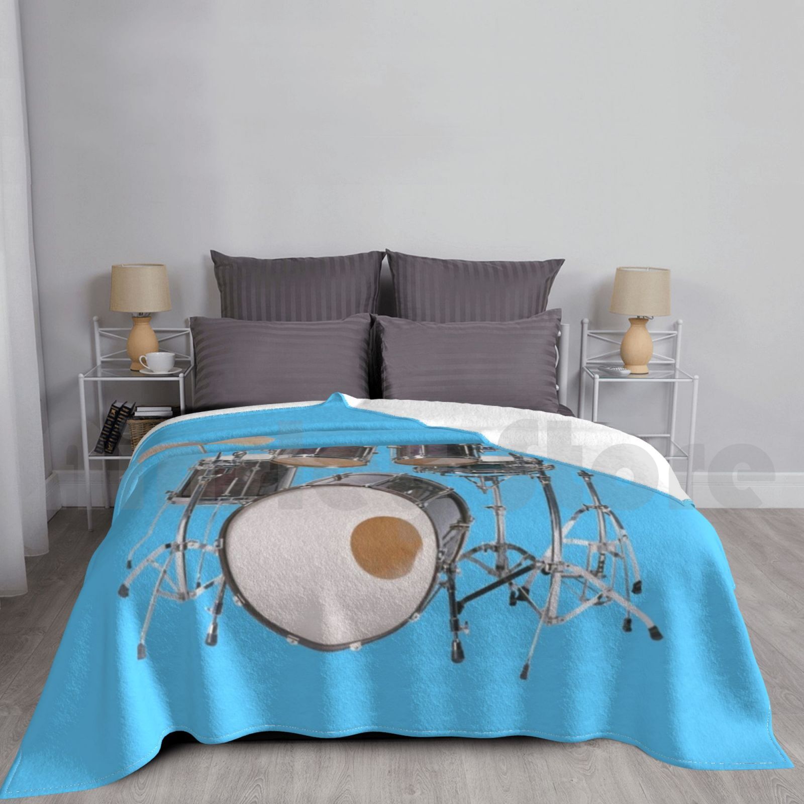 Musical Instrument Images - الطبول التوضيح بطانية موضة الطبول المخصصة
