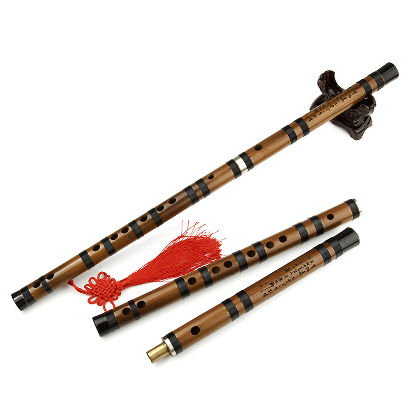 Bagpipe Practice Chanter - فلوت الخيزران الصيني التقليدي ديزي بأوتار