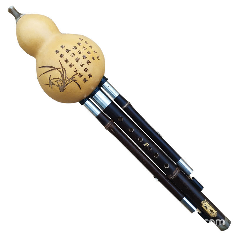 Bagpipe Practice Chanter - فلوتة خيزران سوداء هولوسي ثنائية النغمة،