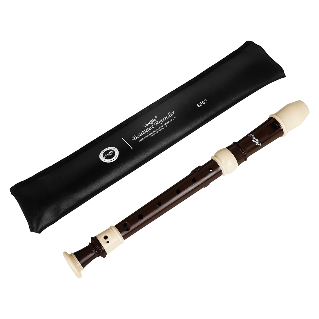 Recorder Baroque Style - مسجل شوفل-8 ثقب مع عصا تنظيف