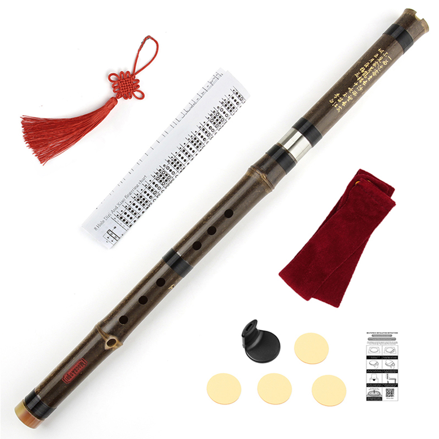 Bagpipe Practice Chanter - مزمار الخيزران الصيني G /F مفتاح