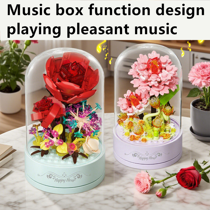 بنة صندوق تشغيل الموسيقى زهرة  - مراجعة Musical Instrument Park وسعره