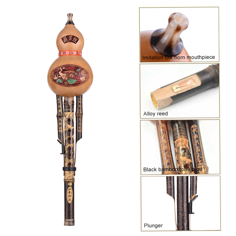 الناي القرع الأسود الخيزران ال - مراجعة Bagpipe Practice Chanter وسعره