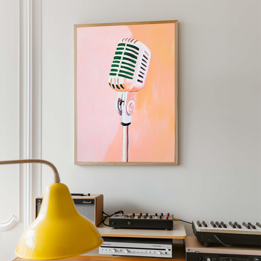 الرجعية الموسيقية ملصق فني مشغ - مراجعة Musical Instrument Images وسعره