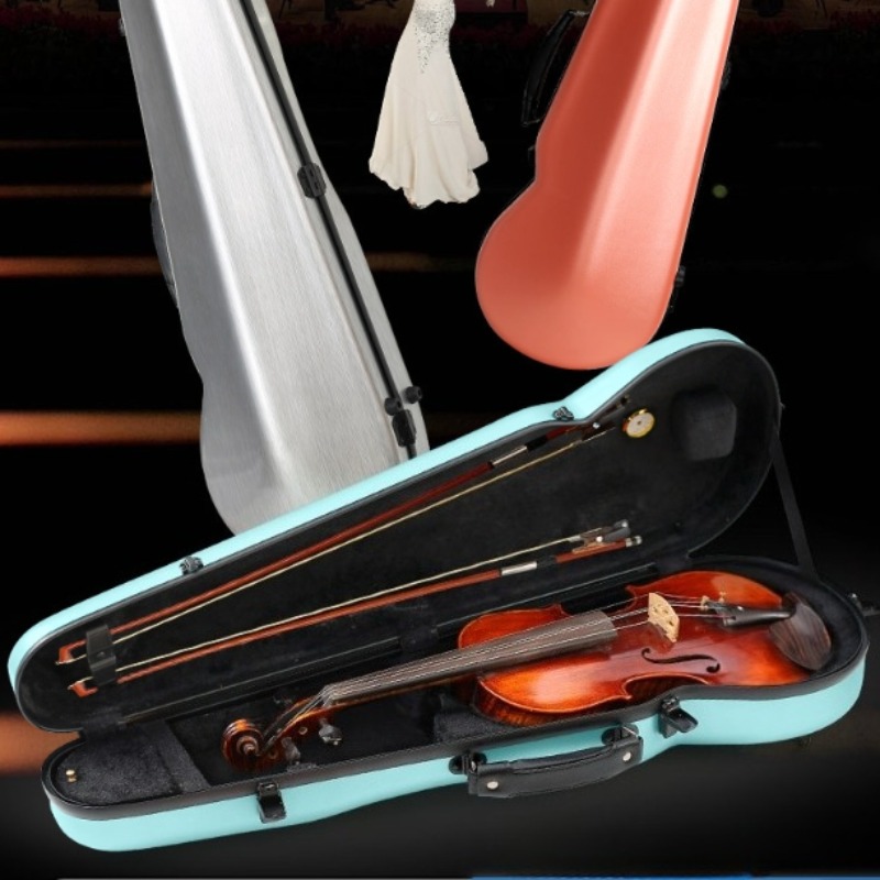 حافظة كمان من ألياف الكربون مض - مراجعة Musical Instrument Violin وسعره