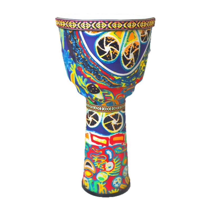 10 بوصة Djembe طبل كبير الكبار - مراجعة Musical Instrument Gif وسعره