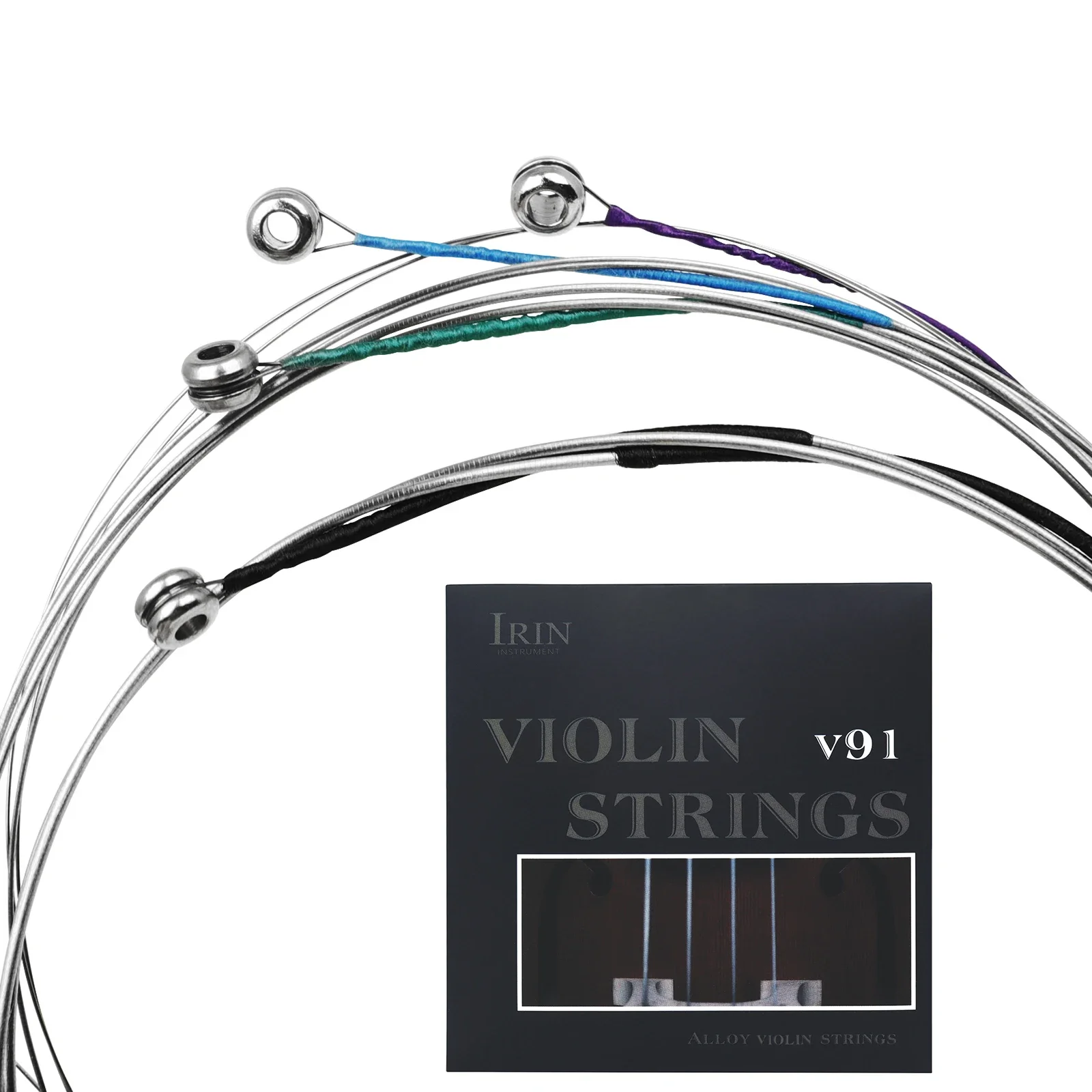IRIN سلاسل الكمان المهنية الكم - مراجعة Musical Instrument Violin وسعره