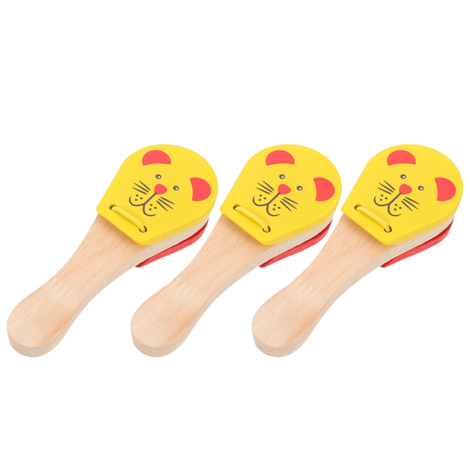 3 قطع من آلات الإيقاع الخشبية  - مراجعة Musical Instrument For Toddlers وسعره