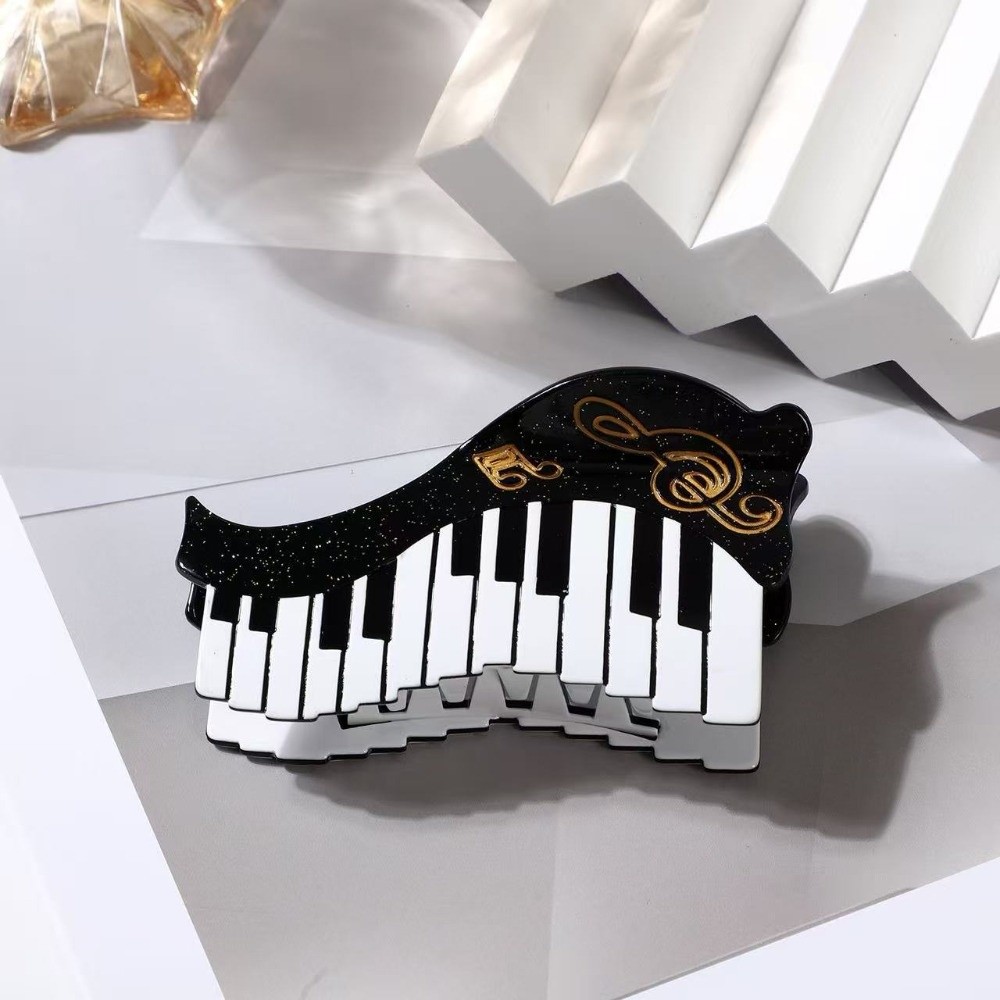 مشبك شعر جديد من أسيتات حمض ال - مراجعة Musical Instrument Video وسعره