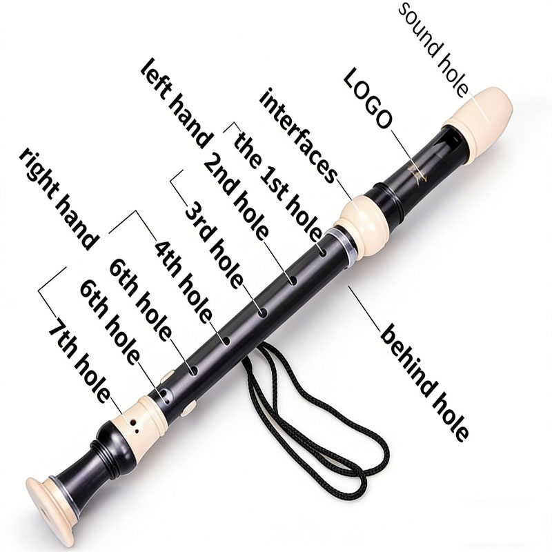 فلوت ألتو بـ 8 فتحات، مفتاح F، - مراجعة Recorder Baroque Style وسعره