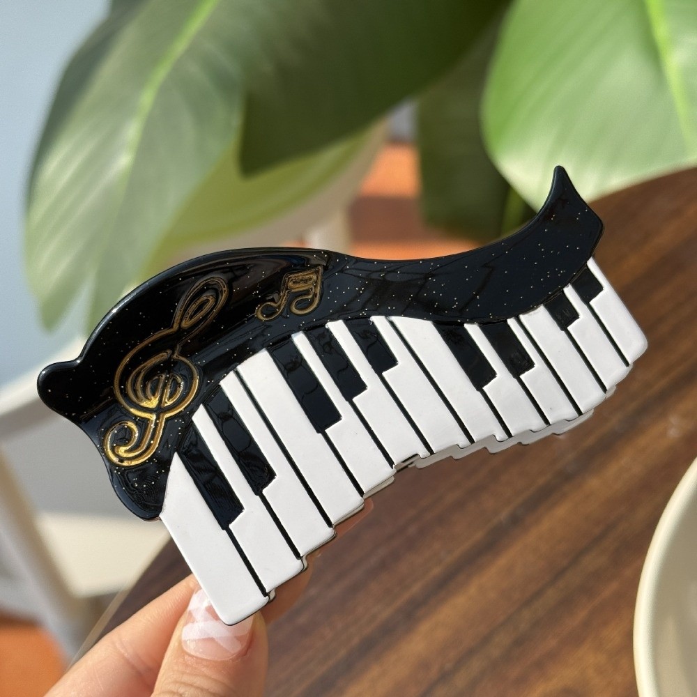مشبك شعر جديد من أسيتات حمض ال - مراجعة Musical Instrument Video وسعره
