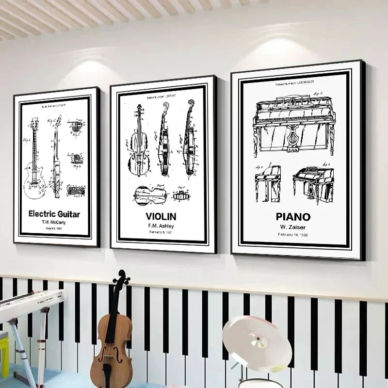 لوحات فنية لآلات موسيقية حاصلة - مراجعة Musical Instrument Video وسعره
