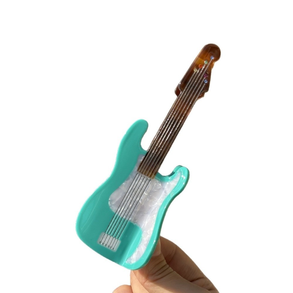 مشبك شعر جديد من أسيتات حمض ال - مراجعة Musical Instrument Video وسعره